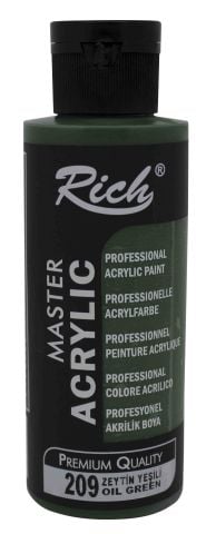 Rich AKRİLİK BOYA 120 CC ZEYTİN YEŞİLİ