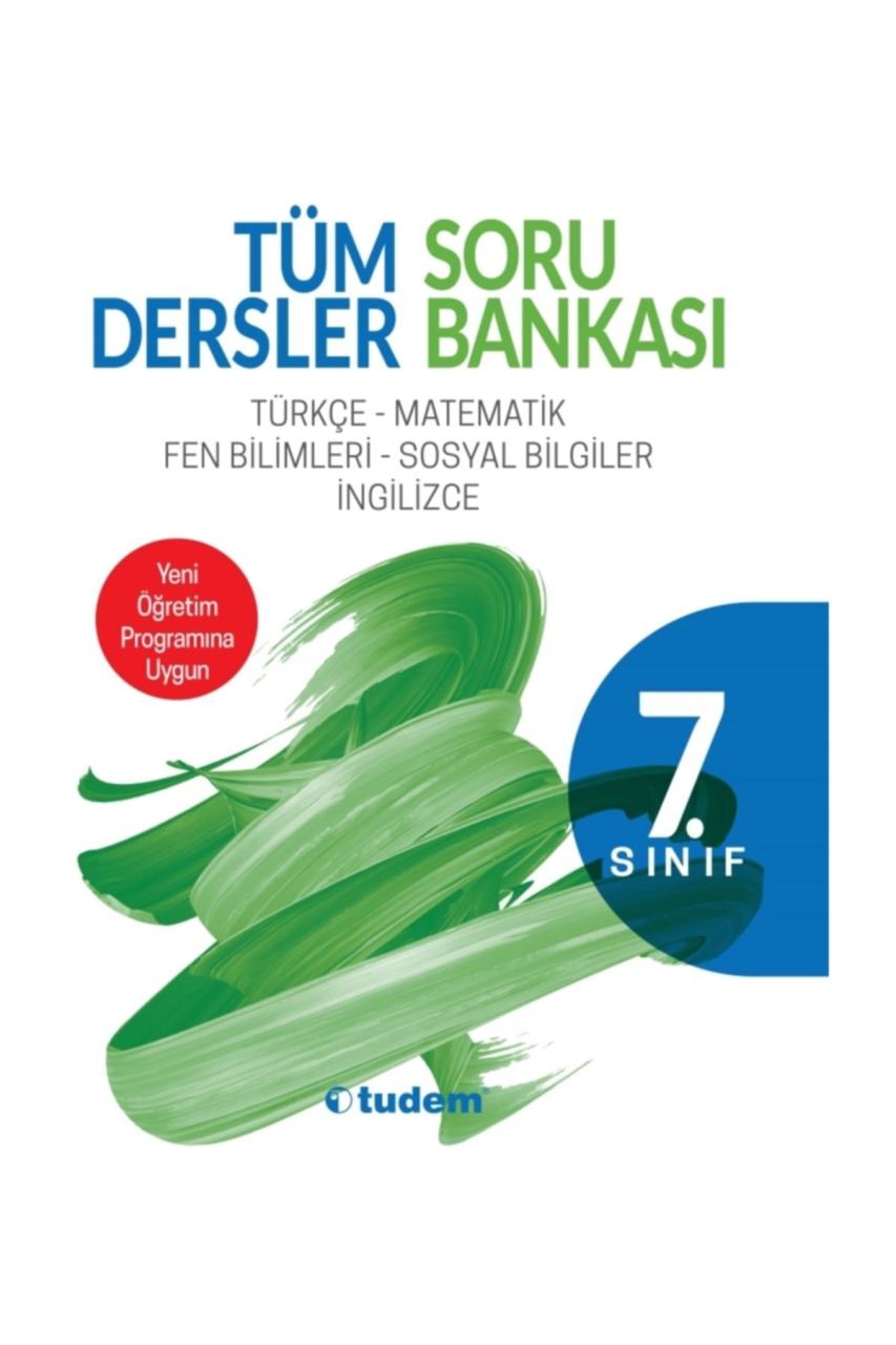Tudem Yayınları 7. Sınıf Tüm Dersler Soru Bankası