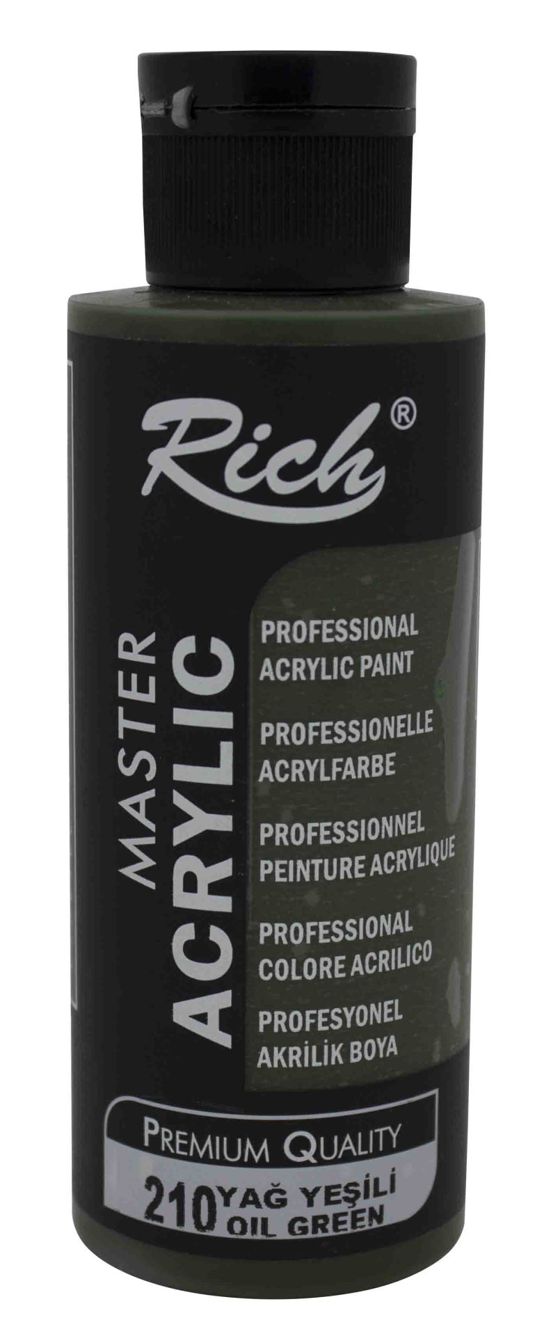 Rich AKRİLİK BOYA 120 CC YAĞ YEŞİLİ