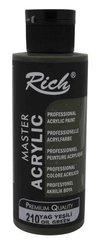 Rich AKRİLİK BOYA 120 CC YAĞ YEŞİLİ