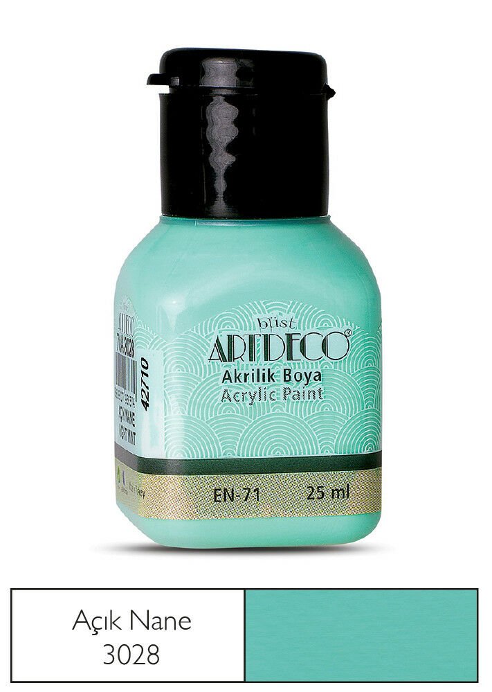 Artdeco Akrilik Boya 25ml Açık Nane 3028