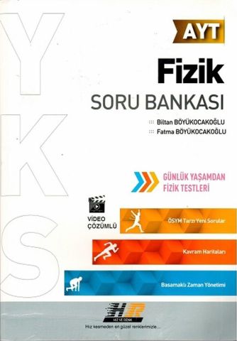 Hız ve Renk Yayınları AYT Fizik Soru Bankası