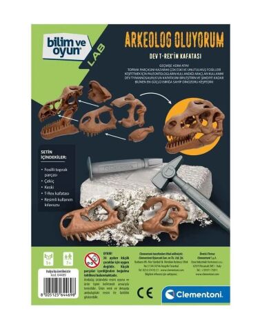 Bilim Ve Oyun Arkeolog Oluyorum Dev T-Rex'in Kafatası 64469