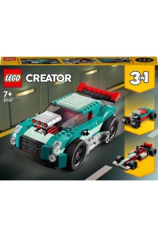 ® Creator 3’ü 1 Arada Sokak Yarışçısı 31127 - 7 Yaş ve Üzeri İçin Yapım Seti (258 Parça)