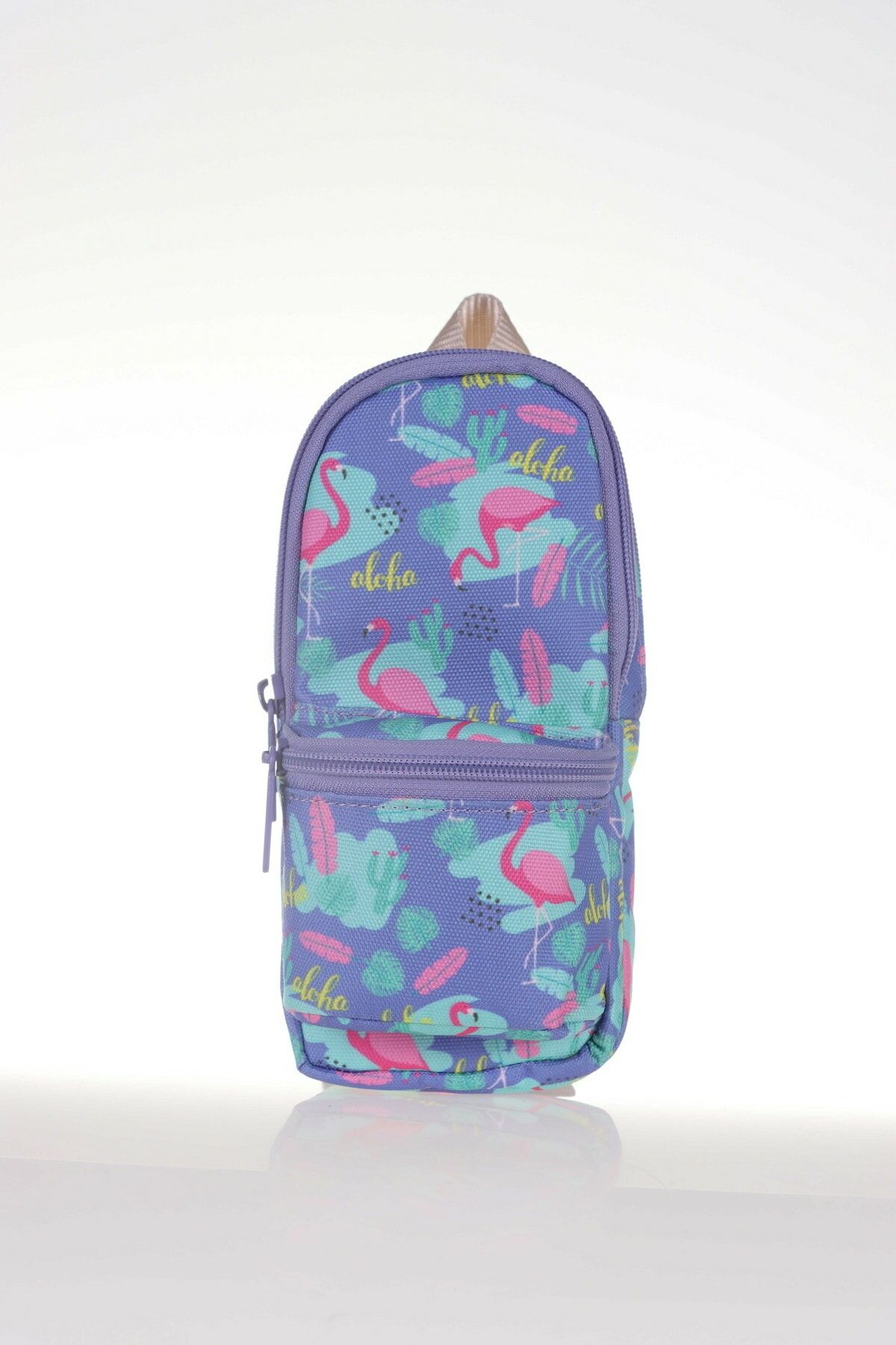 Nature Junior Bag Kalem Çantası Flamingo Aloha (k2326)