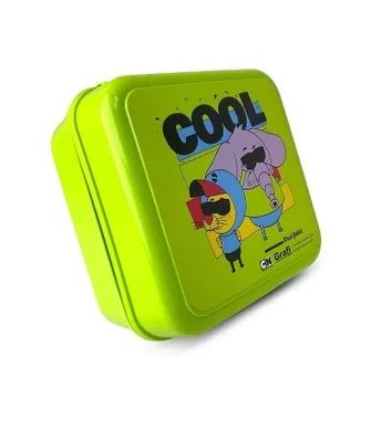 Gıpta Kral Şakir Yeşil Cool Beslenme Kabı ve 500CC Matara