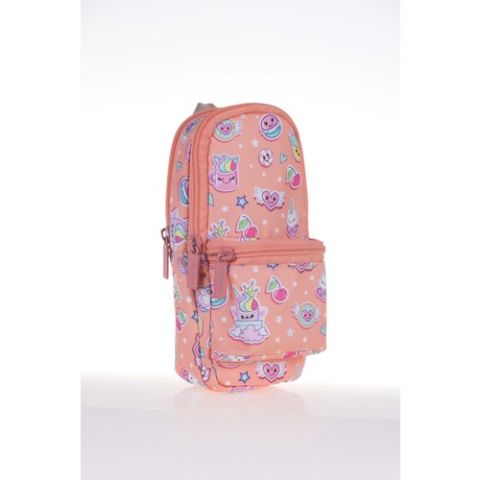 Kaukko Nature Jr Bag Kalem Çantası Unicorn Somon K2323