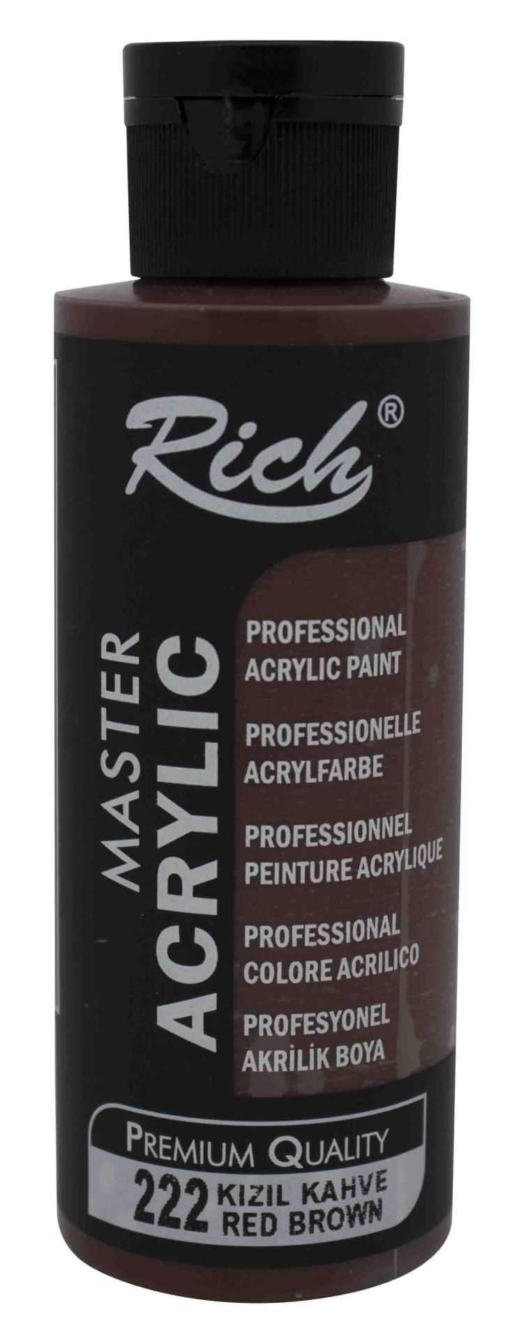Rich AKRİLİK BOYA 120 CC KIZIL KAHVE