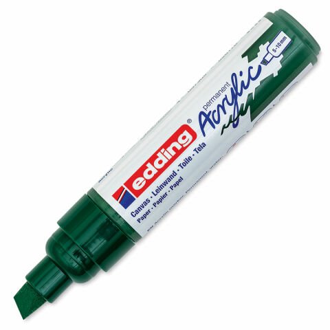 Edding 5000 Akrilik Boyama Markörü 5-10 mm Kesik Uç Yosun Yeşi̇li̇