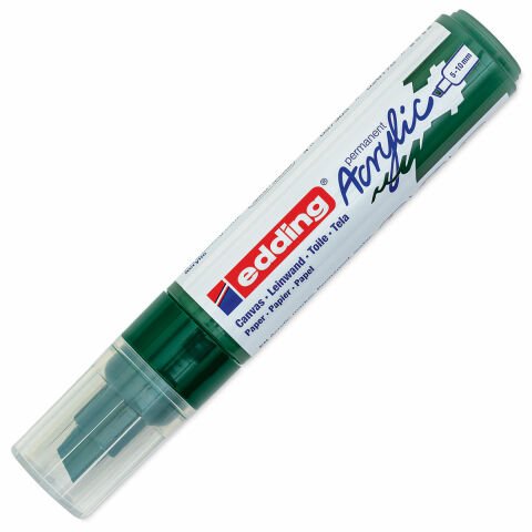 Edding 5000 Akrilik Boyama Markörü 5-10 mm Kesik Uç Yosun Yeşi̇li̇