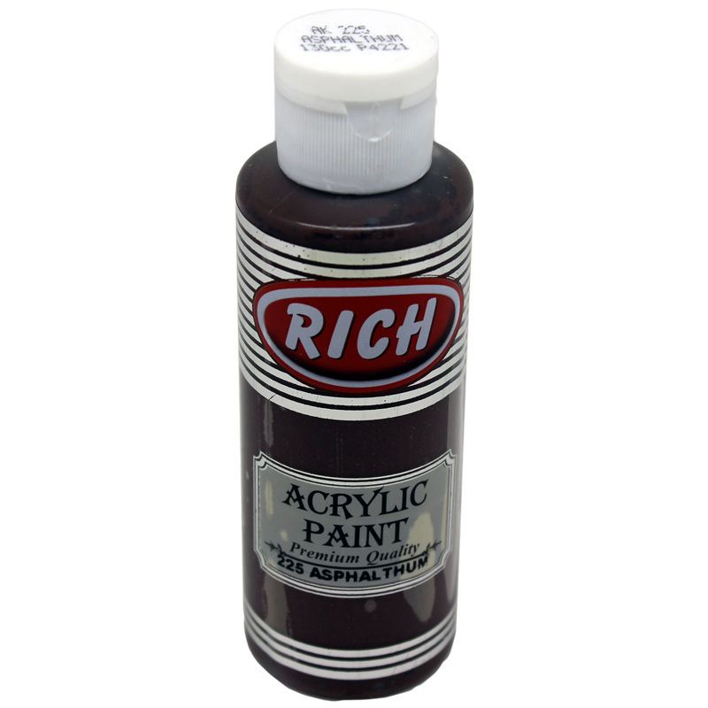 Rich AKRİLİK BOYA 120 CC ASPHALTHUM