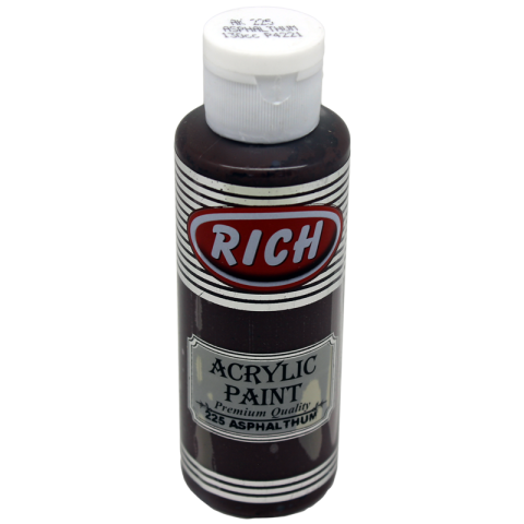 Rich AKRİLİK BOYA 120 CC ASPHALTHUM