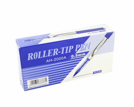 Aihao Ah-2000A Roller Kalem 05.mm Mavi 12'li