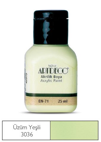 Artdeco Akrilik Boya 25ml Üzüm Yeşili 3036