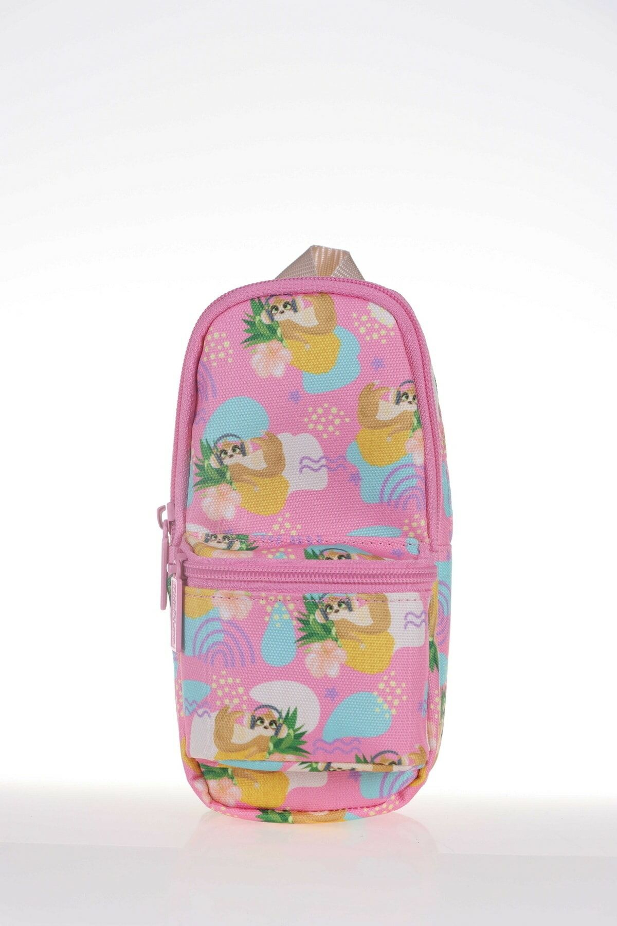 Nature Junior Bag Kalem Çantası Pink Slotsh (k2327)
