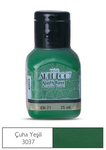 Artdeco Akrilik Boya 25ml Çuha Yeşili 3037
