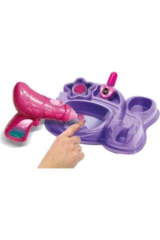 Crazy Chic Simli Tırnak Süsleme Makinesi - Clementoni