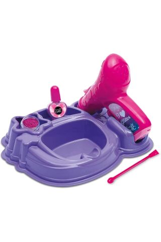 Crazy Chic Simli Tırnak Süsleme Makinesi - Clementoni