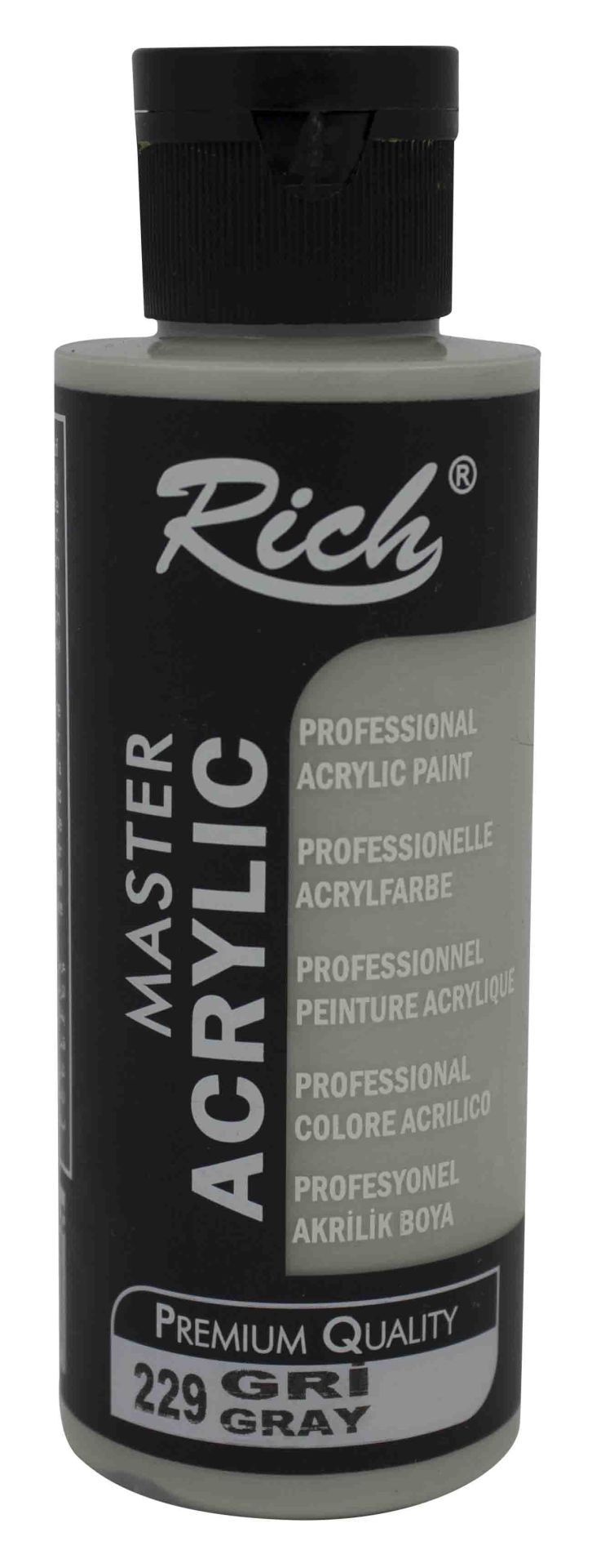 Rich AKRİLİK BOYA 120 CC GRİ