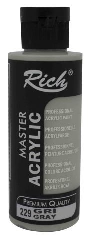 Rich AKRİLİK BOYA 120 CC GRİ