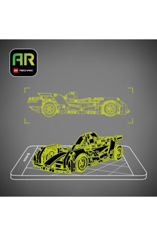 ® Technic Formula E® Porsche 99X Electric 42137 - Koleksiyonluk Araba Yapım Seti (422 Parça)
