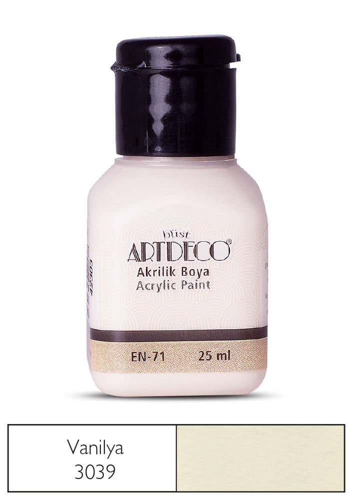 Artdeco Akrilik Boya 25ml Vanilya 3039
