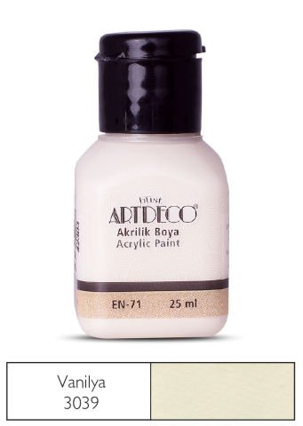 Artdeco Akrilik Boya 25ml Vanilya 3039