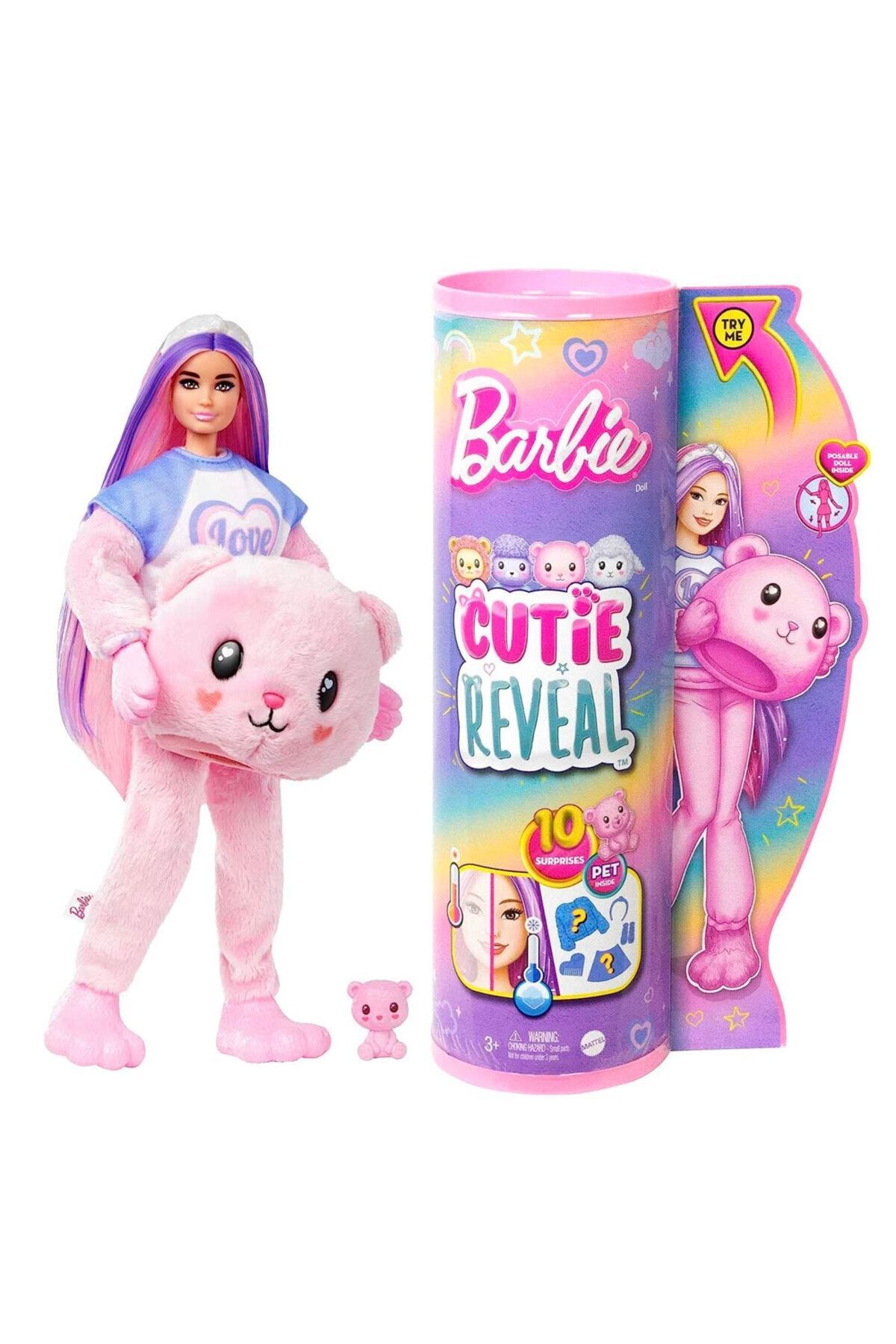 Cutie Reveal Bebekler Sevimli Kostümler Serisi HKR02-HKR04