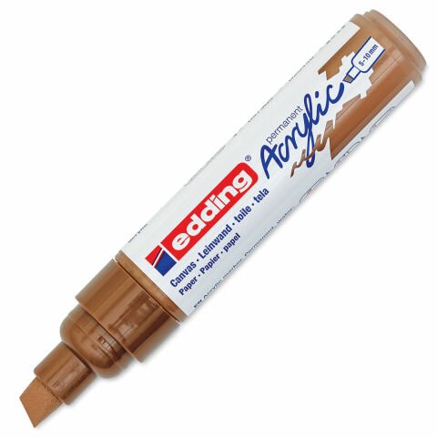 Edding 5000 Akrilik Boyama Markörü 5-10 mm Kesik Uç Fındık Kahvesi̇