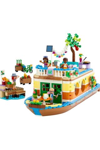 Friends Kanal Tekne Evi 41702 – 7 Yaş ve Üzeri Çocuklar için Yaratıcı Oyuncak Yapım Seti (737 Parça)