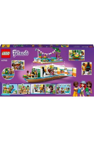 Friends Kanal Tekne Evi 41702 – 7 Yaş ve Üzeri Çocuklar için Yaratıcı Oyuncak Yapım Seti (737 Parça)