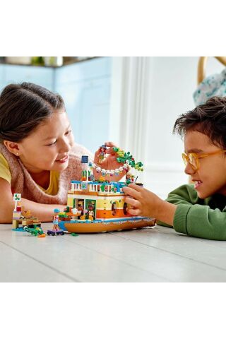 Friends Kanal Tekne Evi 41702 – 7 Yaş ve Üzeri Çocuklar için Yaratıcı Oyuncak Yapım Seti (737 Parça)