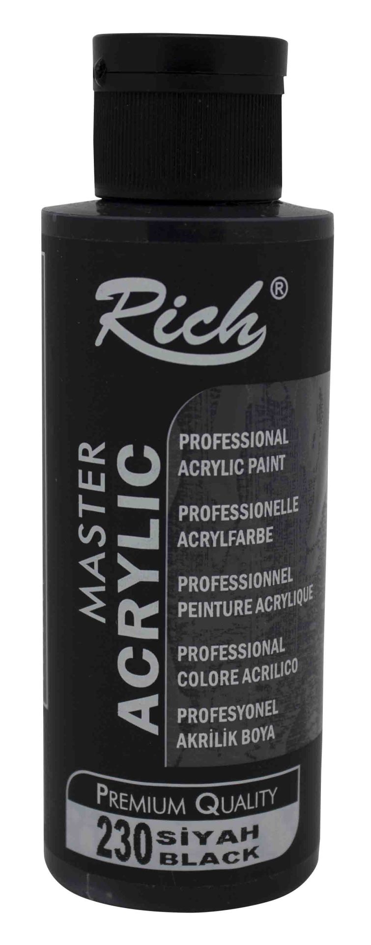 Rich AKRİLİK BOYA 120 CC SİYAH