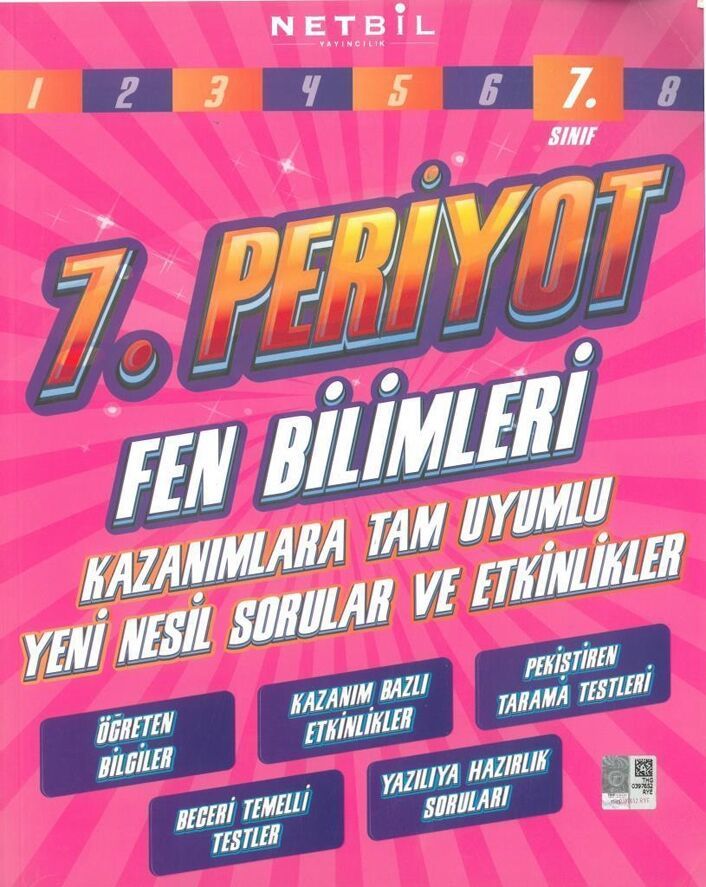 Netbil Yayıncılık 7. Sınıf Fen Bilimleri 7. Periyot