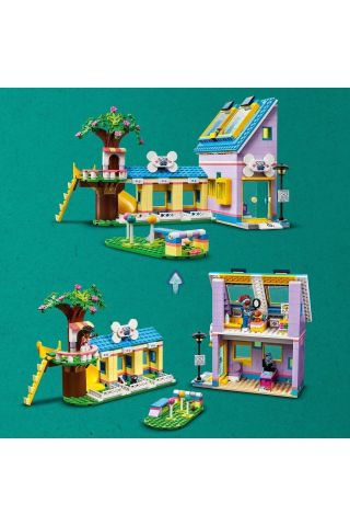 ® Friends Köpek Kurtarma Merkezi 41727 - 7 Yaş ve Üzeri İçin Oyuncak Yapım Seti (617 Parça)