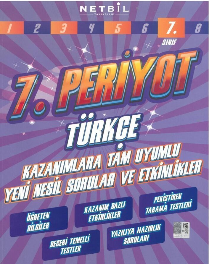 Netbil Yayıncılık 7. Sınıf Türkçe 7. Periyot