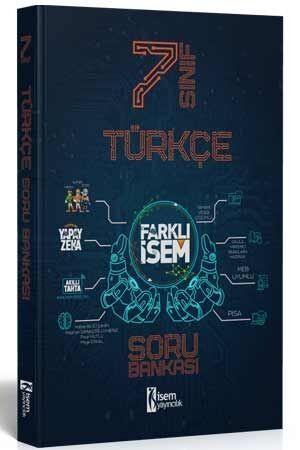 İsem Yayınları 7. Sınıf Türkçe Farklı İsem Soru Bankası