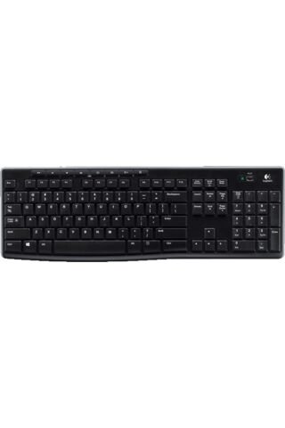 K270 Tam Boyutlu Kablosuz Türkçe Klavye - Siyah