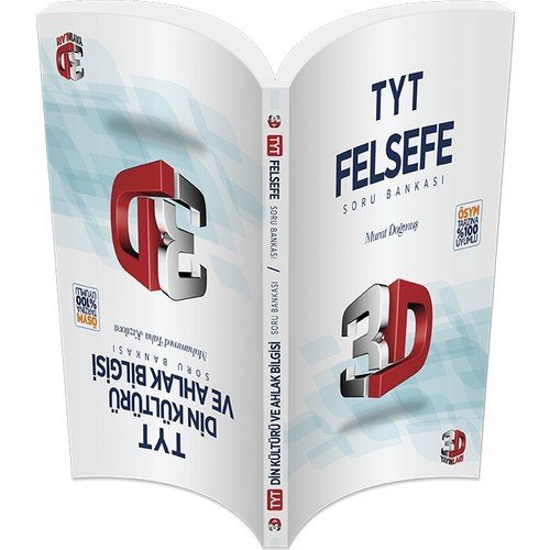 3D Yayınları TYT Din Kültürü Ve Felsefe Soru Bankası Tamamı Video Çözümlü Murat Doğmuş