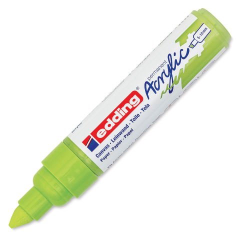 Edding 5000 Akrilik Boyama Markörü 5-10 mm Kesik Uç Pastel Yeşi̇l