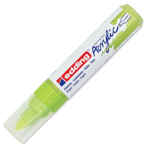 Edding 5000 Akrilik Boyama Markörü 5-10 mm Kesik Uç Pastel Yeşi̇l