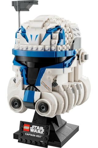 ® Star Wars™ Yüzbaşı Rex™ Kaskı 75349 - Yetişkinler için Koleksiyonluk Yapım Seti (854 Parça)