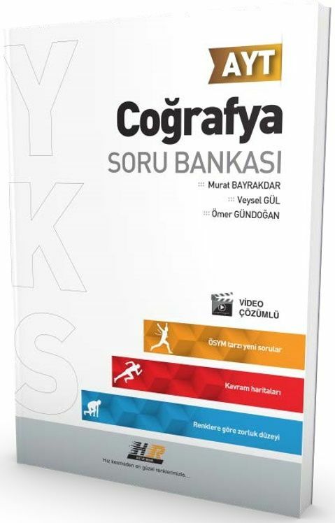 Hız ve Renk Yayınları AYT Coğrafya Soru Bankası