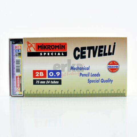 Mikro M-750 75mm Cetvelli Kalem Ucu  0.9mm 24 Lü Kutu