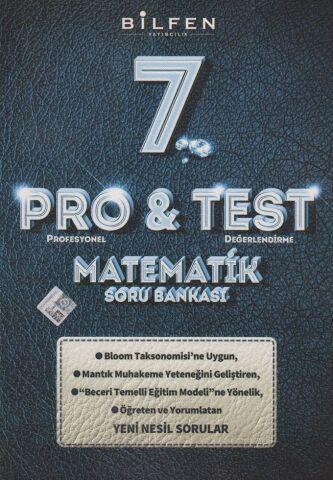 Bilfen Yayıncılık  7. Sınıf Matematik ProTest Soru Bankası