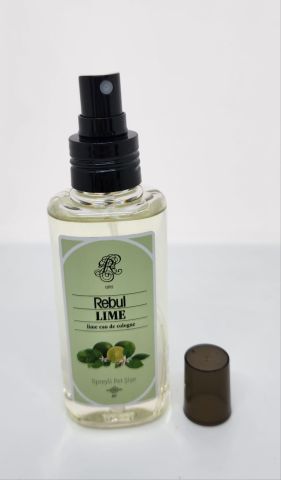 Rebul Lime 125ML Sprey Başlık Kutulu PVC Şişe Kolonya