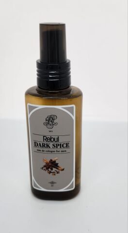 Rebul Dark Spice 125ML Sprey Başlık Kutulu PVC Şişe Kolonya