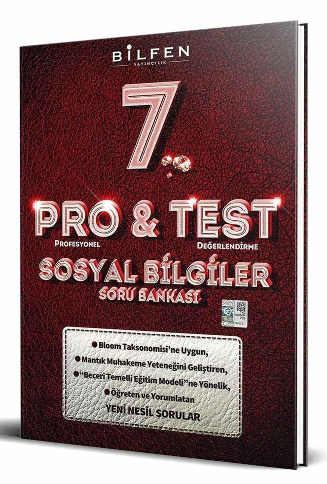 Bilfen Yayıncılık 7. Sınıf Sosyal Bilgiler ProTest Soru Bankası