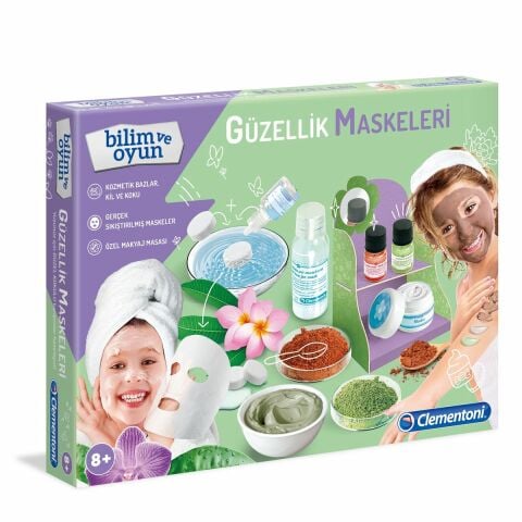 Clementoni Bilim Ve Oyun Güzellik Maskeleri