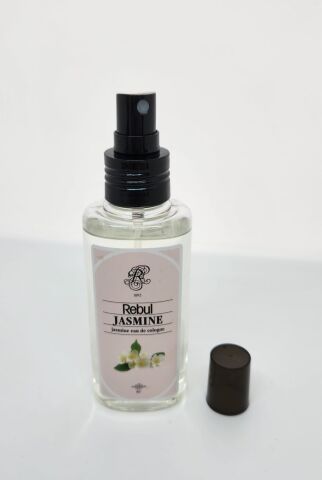 Rebul Jasmine 125ML Sprey Başlık Kutulu PVC Şişe Kolonya
